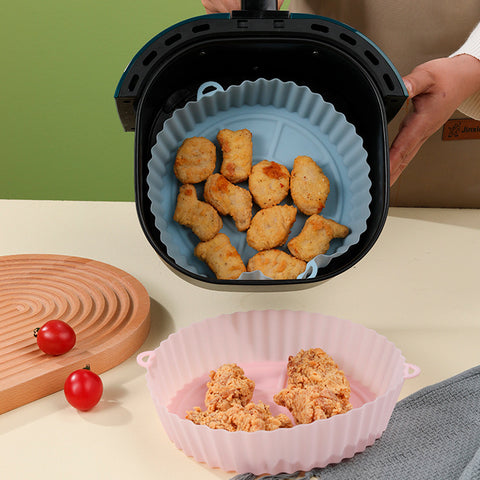 Silicone Air Fryer Baking Tray, Compact, Quick to Use, Easy to Wash